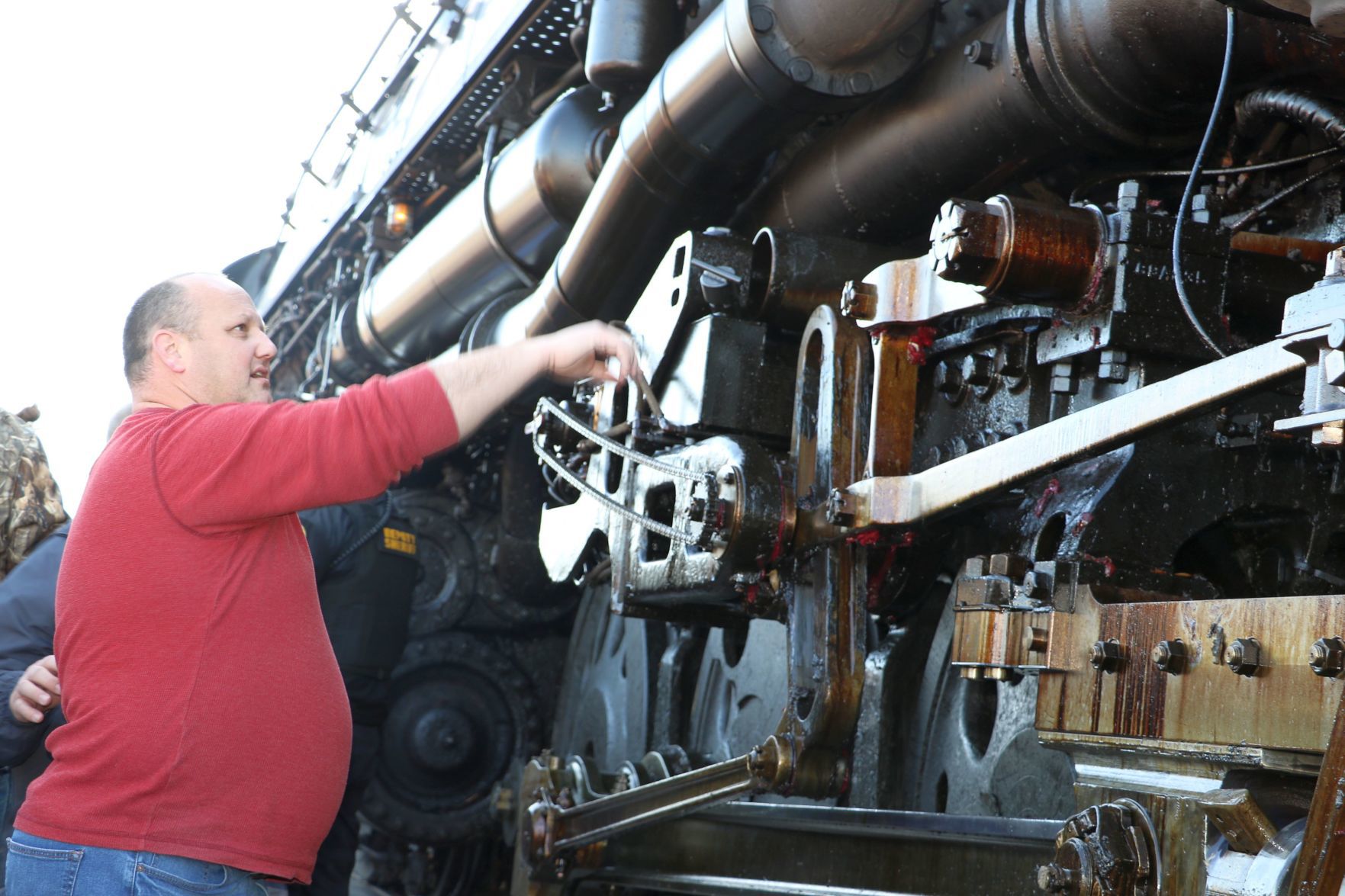 Wagoner welcomes Union Pacific's "Big Boy"